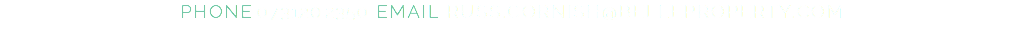 PHONE 07 3120 2350 EMAIL RUSS.CORNISH@BELLEPROPERTY.COM